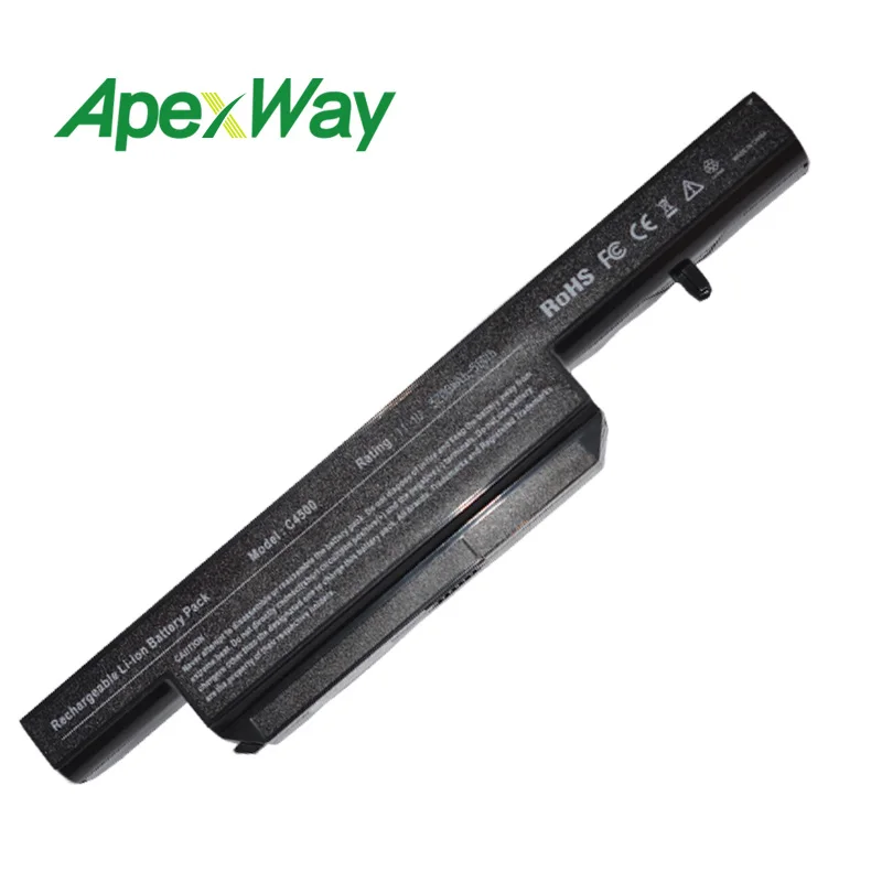 Аккумулятор ApexWay для ноутбука 11 1 В Φ c4500bat 6 CLEVO C4100 C4500 C4500Q B4100M B4105 B5130M W150 W170HN |