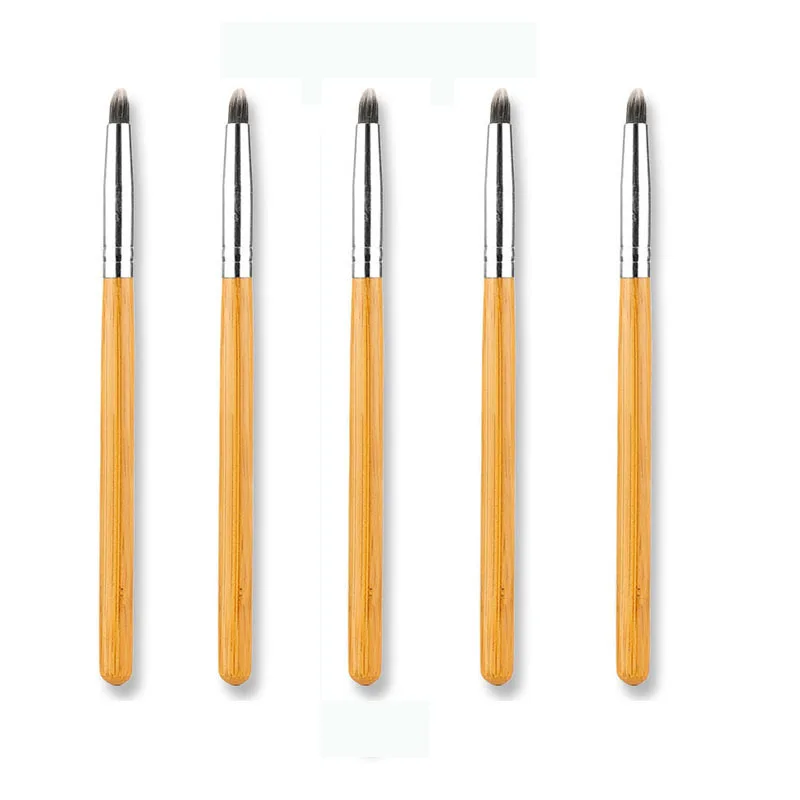 5 шт. кисти для макияжа глаз подводка дымчатые растущие тени век ручка щетки