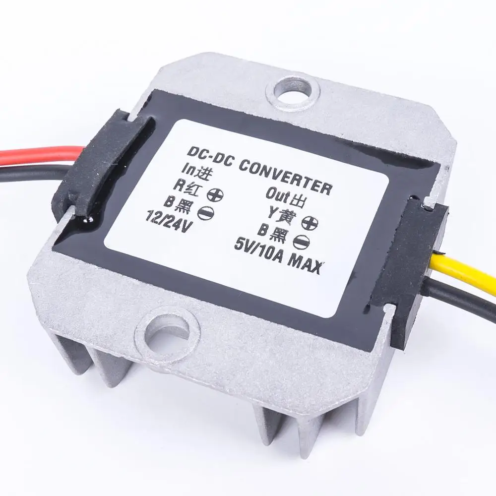 12-24V TO 5V 10A DC 12-24 V до 5 V 3A 5A 8A 10A понижающий преобразователь постоянного тока для автомобильных солнечных регуляторов - Цвет: 12-24V TO 5V 10A