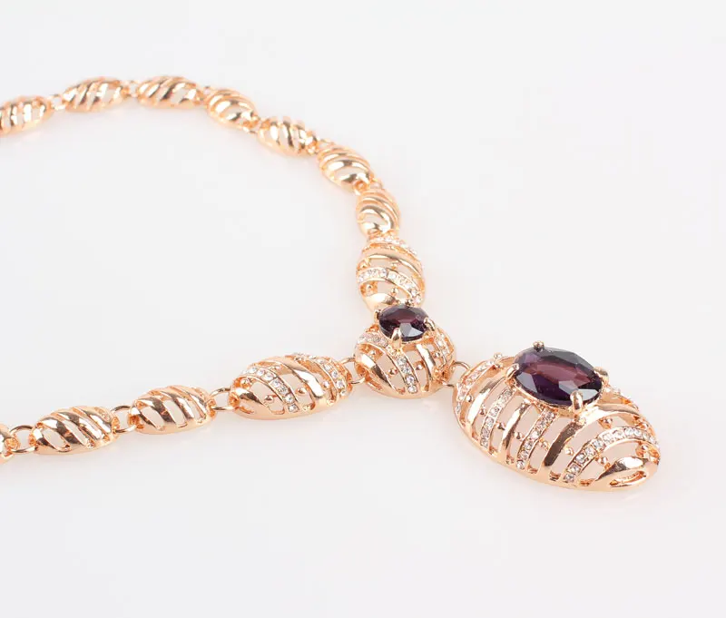 Новый дизайн золотой цвет Африканский костюм модное ожерелье набор винтажный