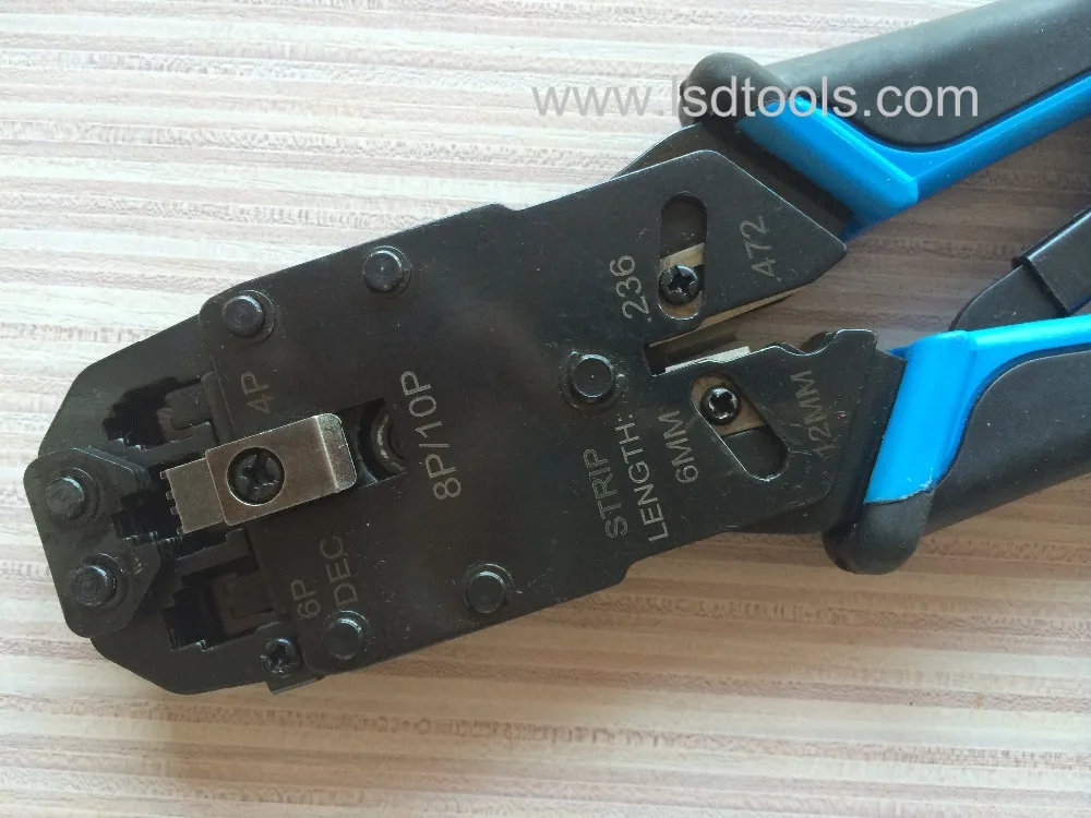 Инструмент для обжима кабеля RJ45 8P8C RJ11 RJ12 многофункциональный | Инструменты