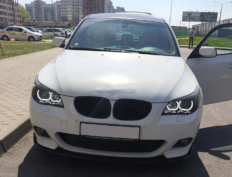 Для BMW 5 серии E60 E61 LCI 525i 528i 530i 545i M5 07 10 RGB Angel Eyes DTM стиль многоцветные дневные ходовые