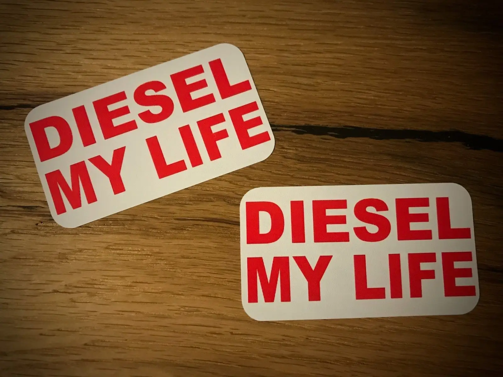 

DIESEL my Life sticker soot particle filter environmental badge