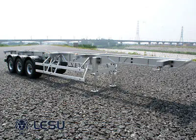 LESU 40 футов металлический контейнер прицеп 1/14 RC Tmy модель тягач Автомобиль DIY TH02025
