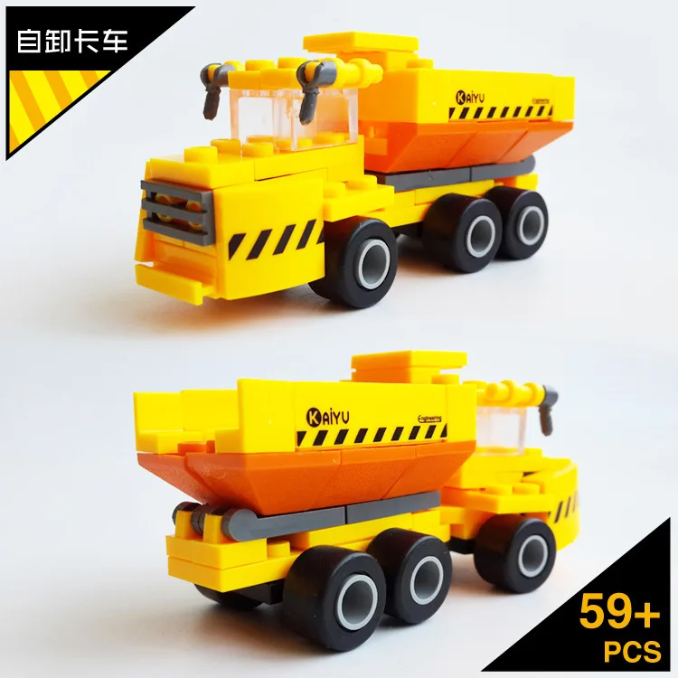 Compatible KAZI Blocks City Construction Digging Engineering Vehicles Trans Toys Robot Model action figure building bricks | Игрушки и