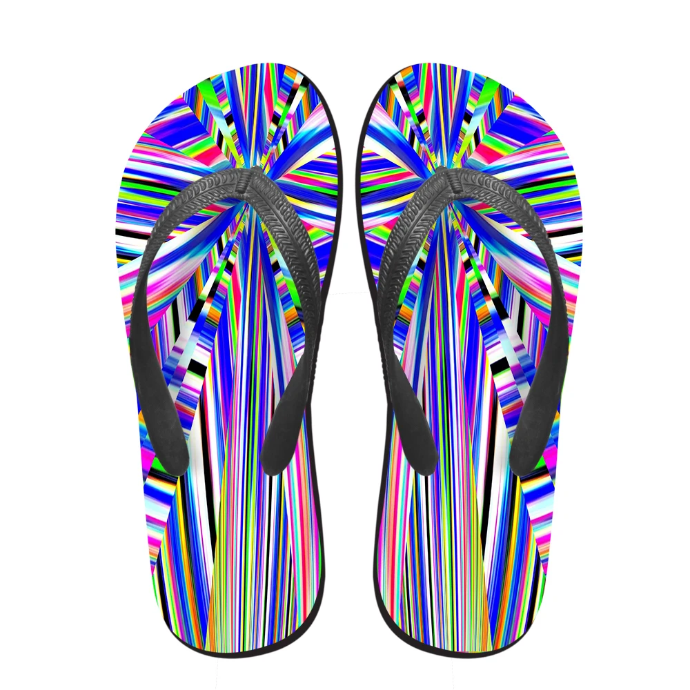 Новинка Модные женские летние сандалии дизайнерские Вьетнамки ярких цветов