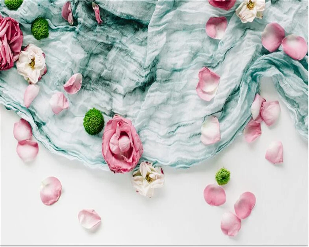 Обои на заказ фотообои стену розами в пасторальном стиле 3D обои для гостиной