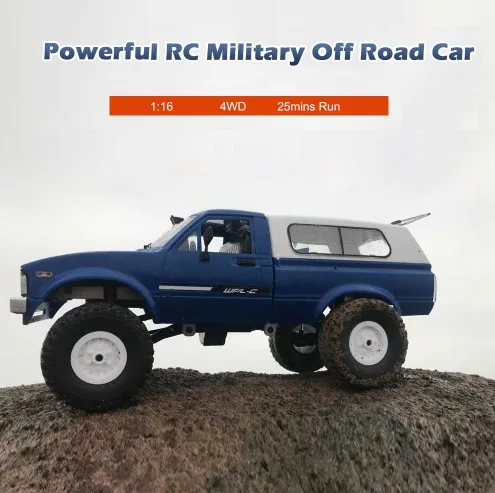 Мини машинка RTR WPL C24 на радиоуправлении 1:16 4WD 2 4 ГГц|Радиоуправляемые автомобили| |