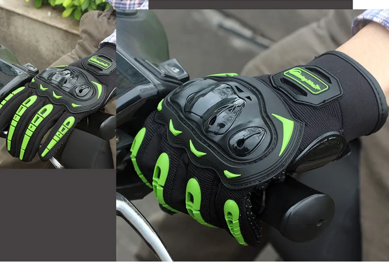 Новый полный палец moto rcycle Перчатки Спорт на открытом воздухе дышащие мужские