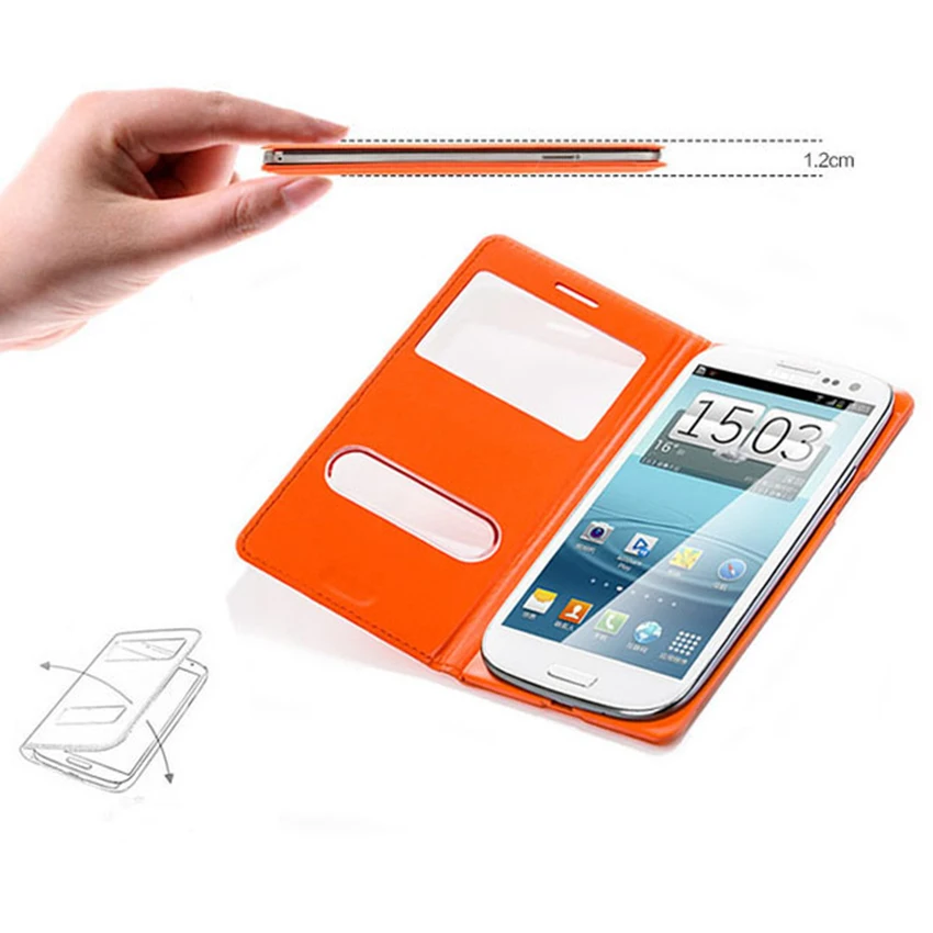 Кожаный чехол книжка для телефона Samsung Galaxy S3 GalaxyS3 Neo Duos S 3 GT I9300 I9301 I9300i I9305