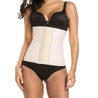 latex corset waist control slimming corset and bustier 30cm underbust korsett for women sexy waist trainer corset 25 steel boned