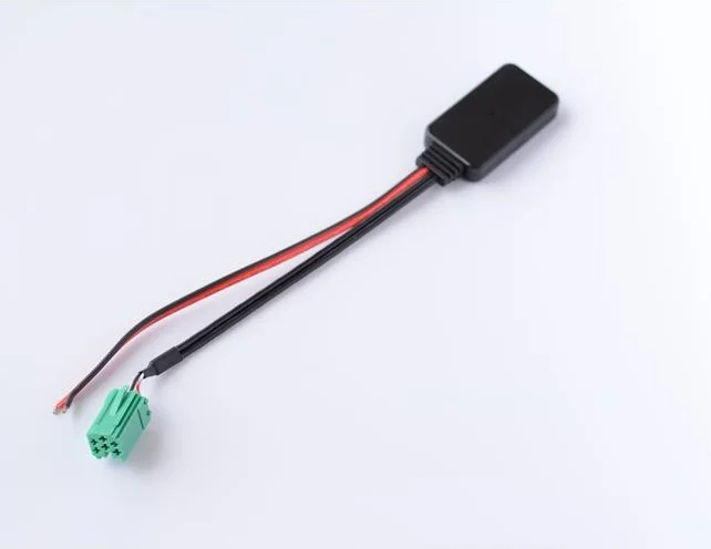 Мини ISO 6Pin AUX вход Bluetooth адаптер кабель для Renault megan 2 Symbol Stage Kangoo Clio 3 2008 Scenic