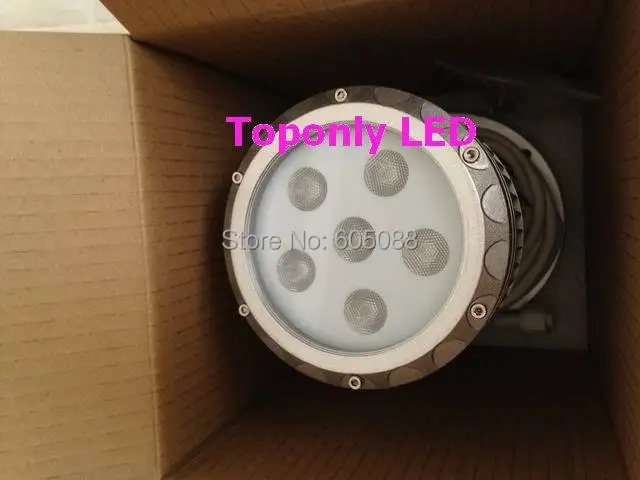 Наружный круглый светодиодный RGB проектор Эдисона 24 В постоянного тока 18 Вт IP65