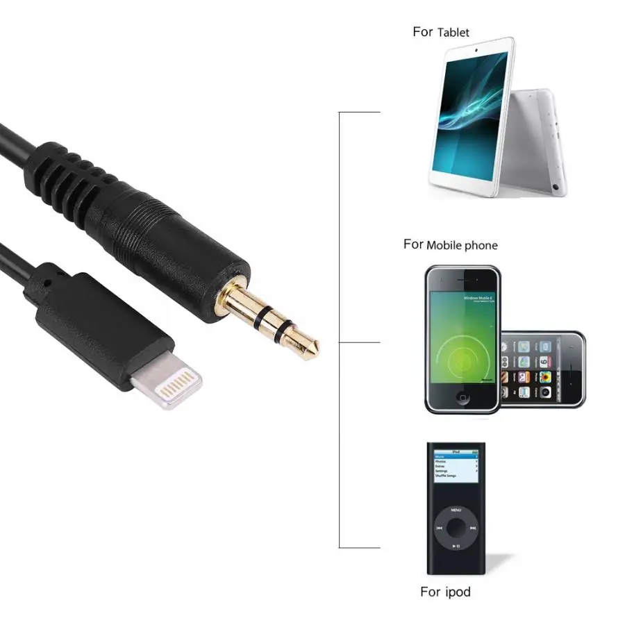 Auto Car AUX Audio Input Integration Interface Adapter for iphone 5 6 6s plus connection via CD changer port with sound | Автомобили и