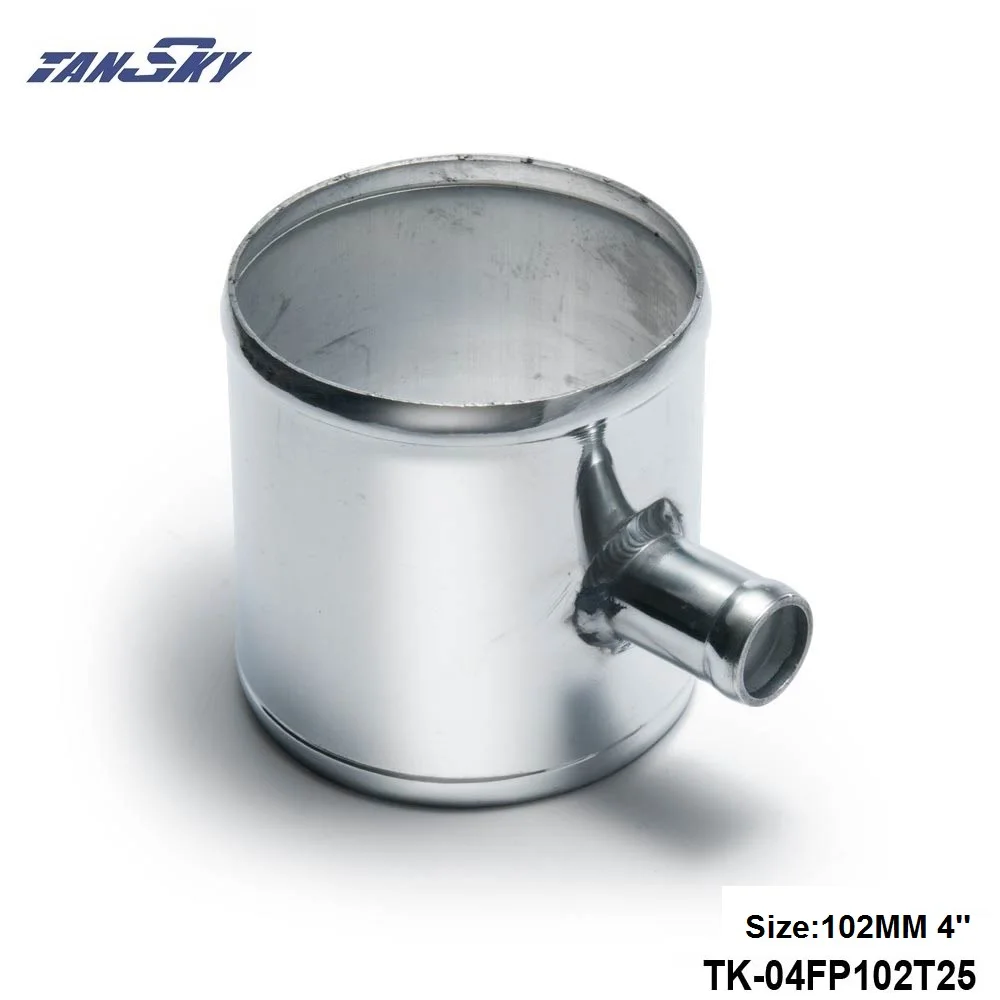 4 &quotдо 4&quot алюминиевая труба 102 мм до t образная для 25 OD BOV Ford Focus 98 12 TK 04FP102T25|aluminium