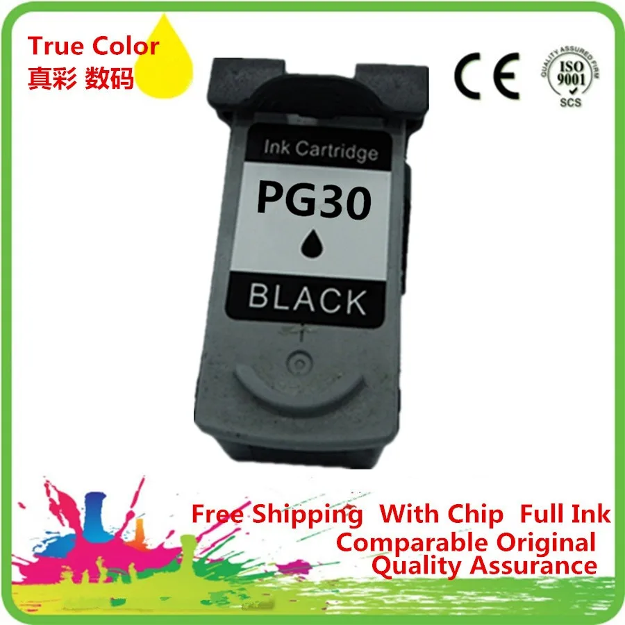 Картридж с чернилами Восстановленный для Canon PG-30BK PG 30BK PG30BK PG-30XL 30XL PG30XL Φ IP 1800 2600 MP 140
