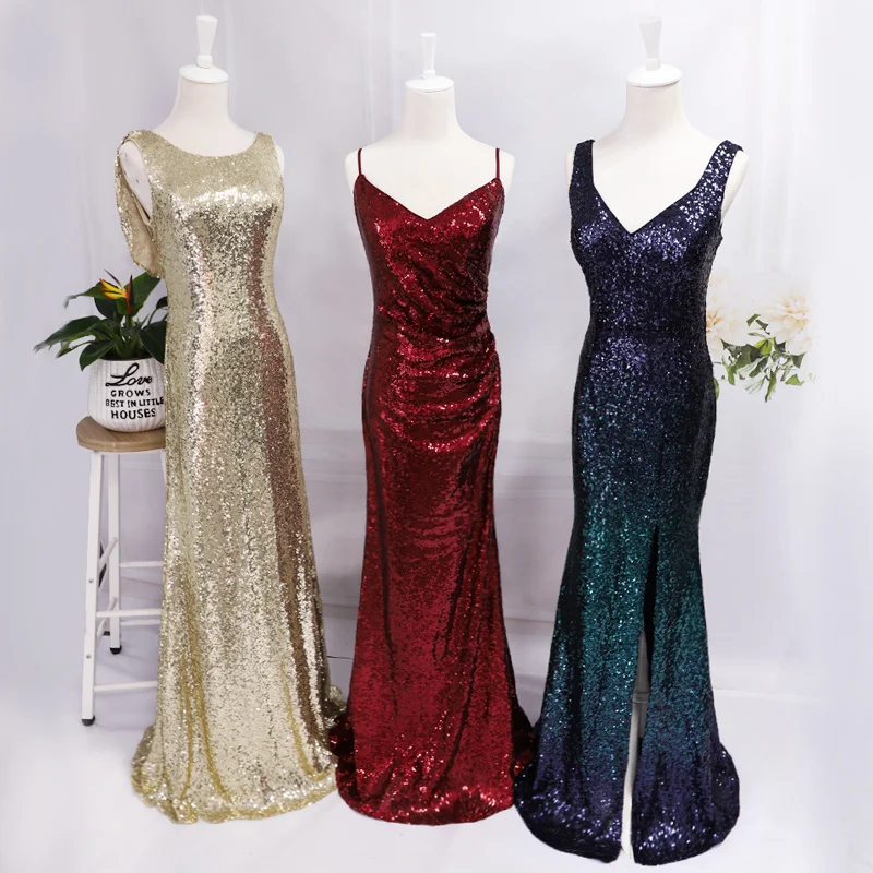 Robe De Soiree Longue Ever Pretty Cheap Little Mermaid бордовые Красные сексуальные вечерние платья с