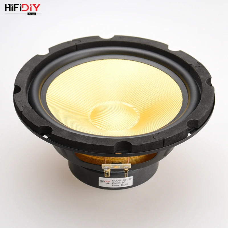 Hi-Fi Динамики HIFIDIY LIVE сделай сам 8 дюймов низкочастотный динамик 4 Ом 160 Вт