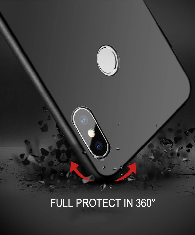 Для Xiaomi Redmi S2 ультратонкий гладкий жесткий чехол для телефона из ПК Бампер