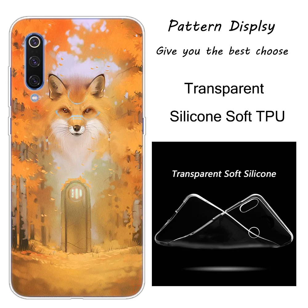 005 Лидер продаж, с изображением лисички силиконовый чехол для Xiaomi Pocophone F1 9T 9 9SE 8 A2 Lite A1 A2 Mix3 Redmi K20 7A Note 4 4X5 6 7 Pro S2 крышка - Цвет: 005