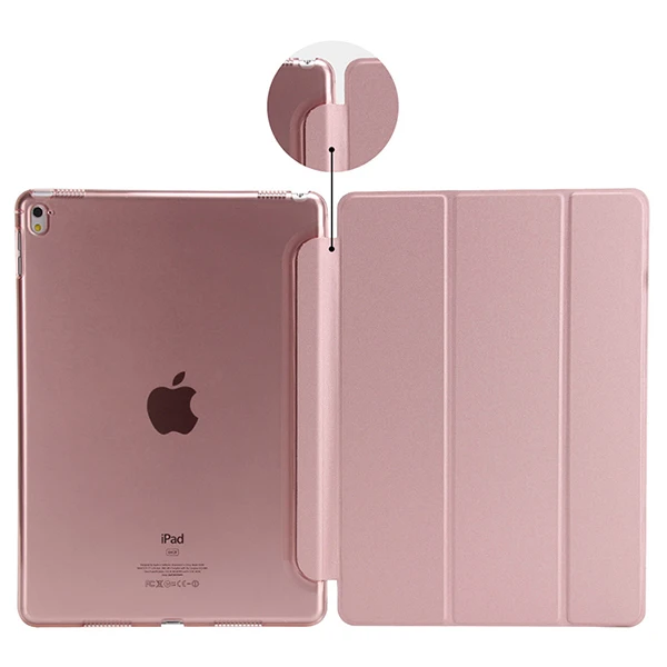 Для iPad Pro 10,5 чехол /iPad Air чехол, тонкий кожаный чехол-подставка для iPad Air 3 Чехол Fundas со стилусом+ пленка - Цвет: Rose Gold