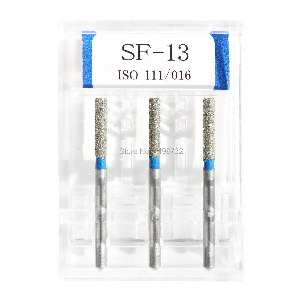 

15Pcs / 5Boxes Dental Diamond Burs SF-11 / SF-12 / SF-12C / SF-13 Polisher Drill Dia-Burs High Speed Handpiece Dentist Burrs