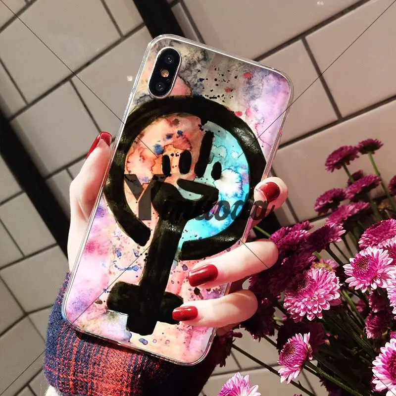 Умный чехол Yinuoda с логотипом для Apple iPhone 8 7 6 6S Plus X XS MAX 5 5S SE XR | Мобильные телефоны и