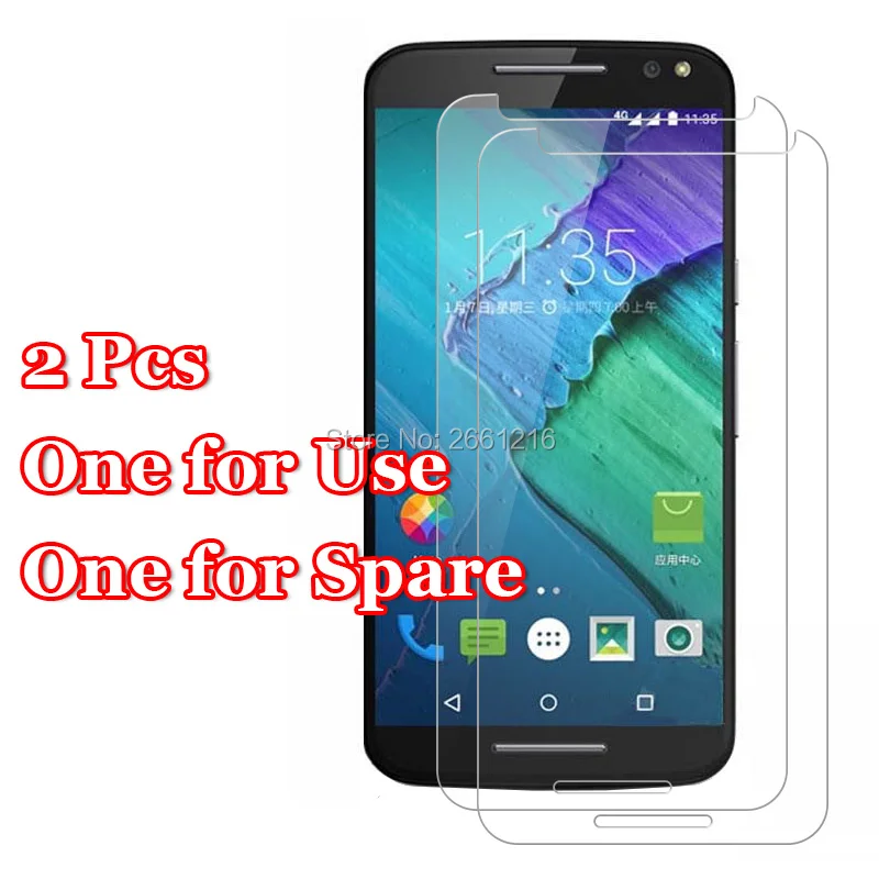 2 шт./лот для Motorola XStyle закаленное стекло 9H 2.5D Премиум Защитная пленка экрана Moto X