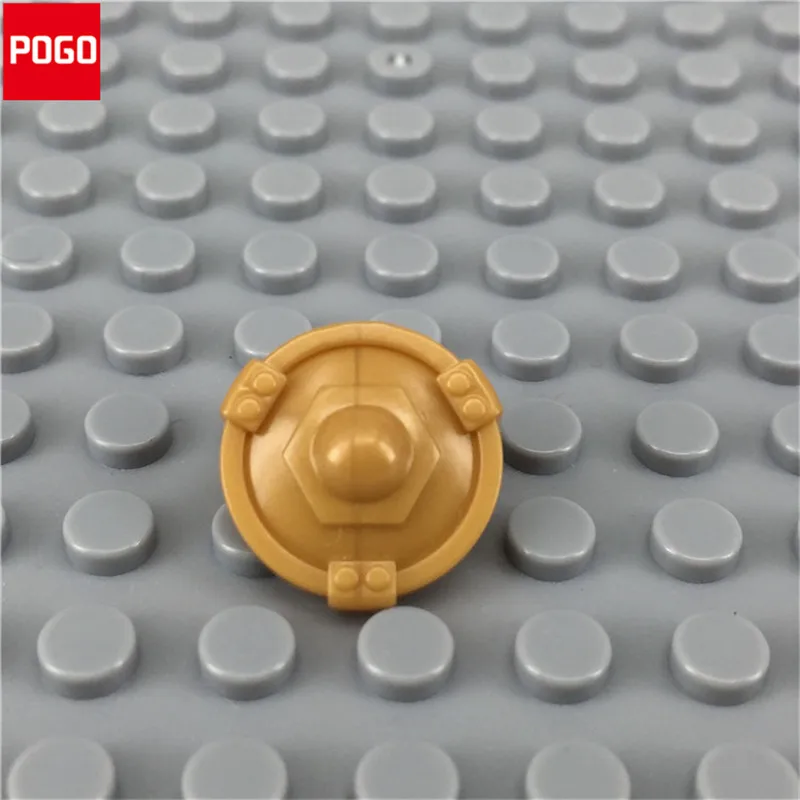 10 шт./лот кубики Moc DIY римские Рыцари средневековое оружие щиты фигурки модель
