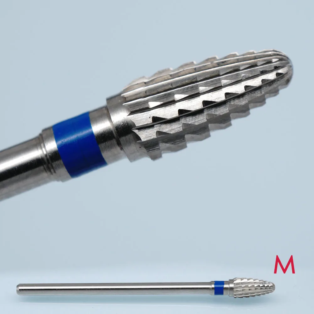 HOT 2017 New Design 6.0 Large Cone Shape Carbide Nail Drill Bit Electric File Coarse Art Tool | Красота и здоровье