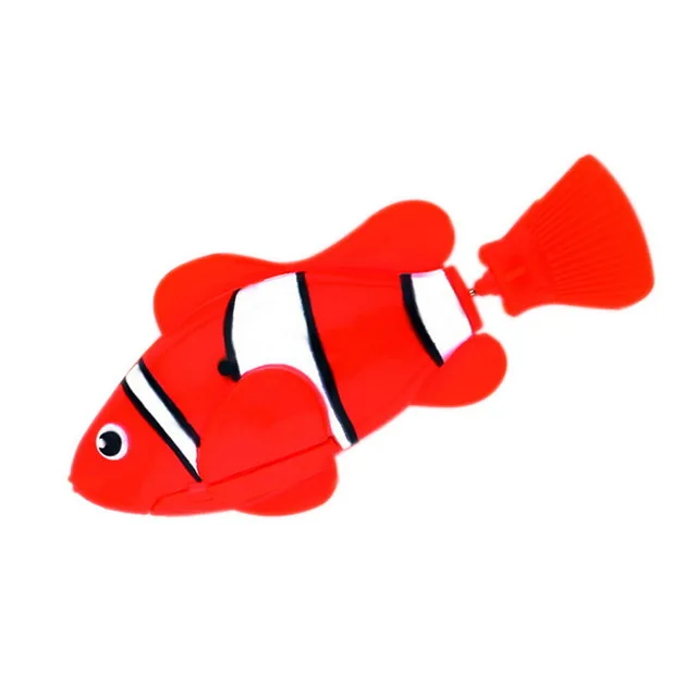 Плавающий электронный Robofish активированный на батарейках Robo Pet игрушки Рыба Роботизированный питомец для рыбалки танк