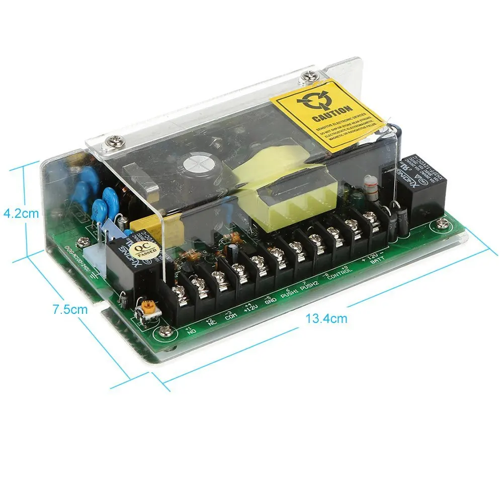 Блок питания для дверного замка 12 В/5 А|access control reader|rfid gate readeroutdoor rfid reader |
