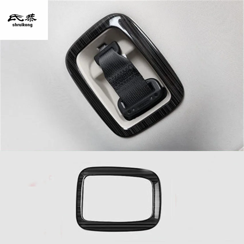 1PC Car Sticker Stainless Steel Child Safety Seat Belt Decoration Cover for 2016 2017 2018 Geely Atlas Accesories - купить по