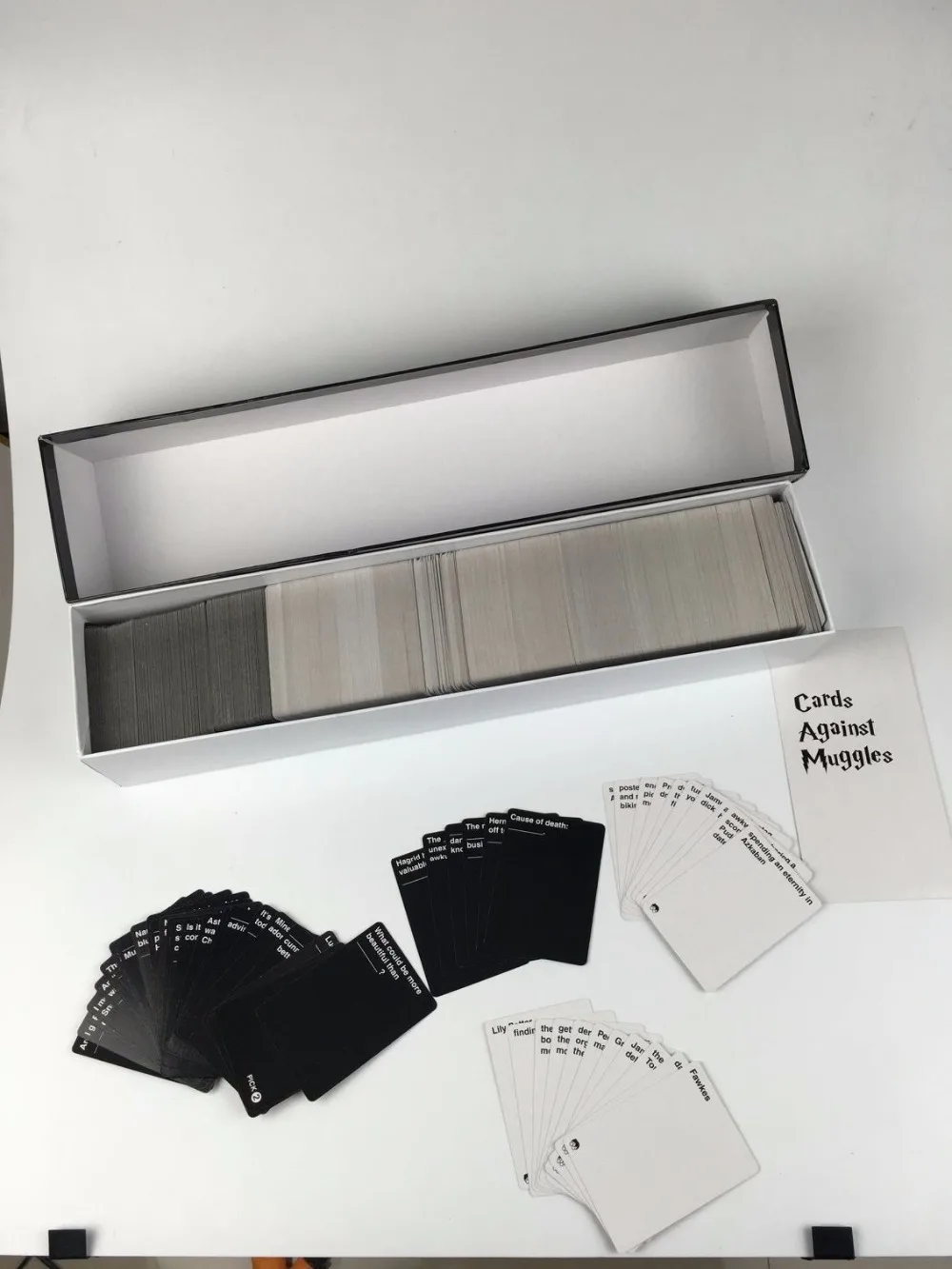 Карты против магглов Гарри Поттера взрыв для взрослых настольная игра карта анти