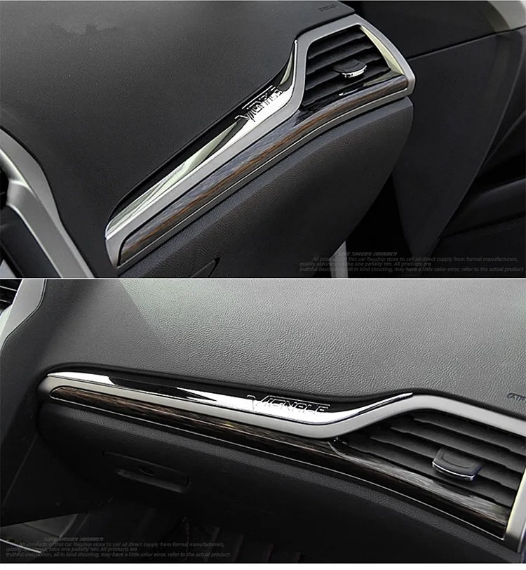 2015 New Arrive 1Pcs Car Passenger Air Outlet Modify Sticker for Ford Mondeo VIGNALE Carbon fiber Decorative | Автомобили и