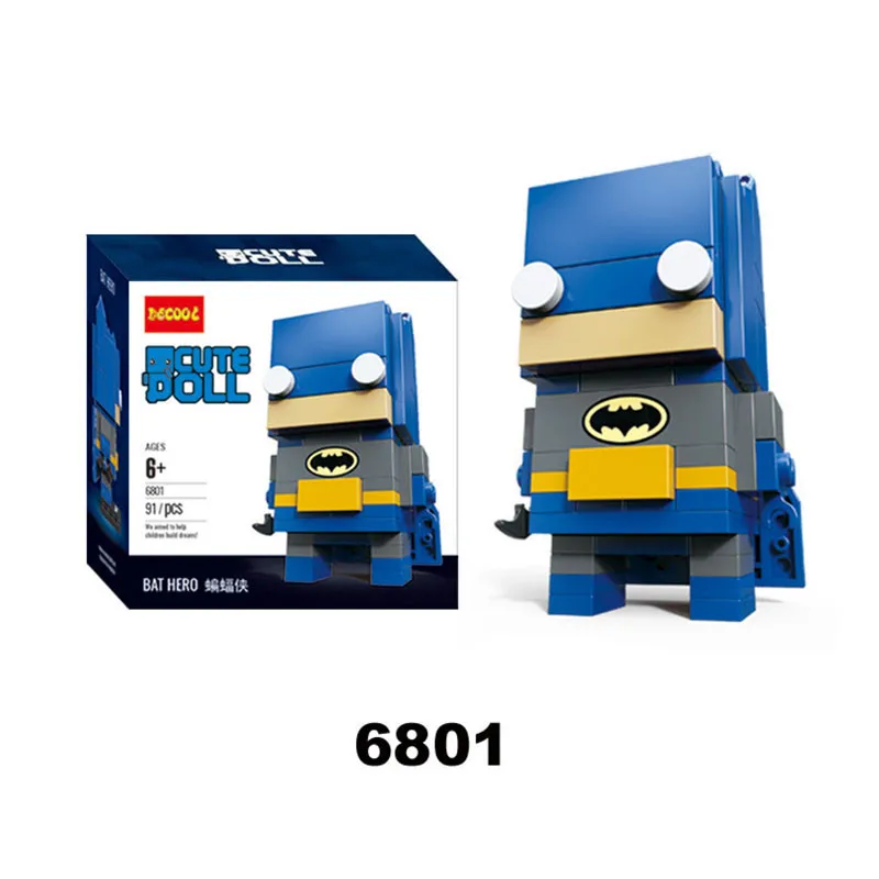 Лидер продаж фигурки героев фильма строительный блок пластиковый кубик