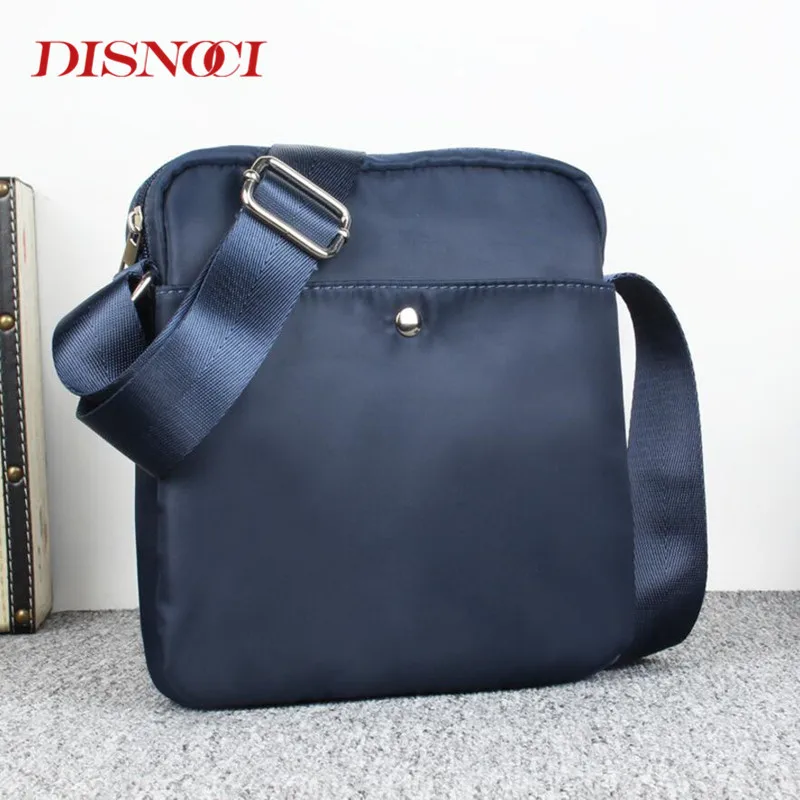 Мужские дорожные сумки из ткани Оксфорд модные мессенджеры брендовые на ремне