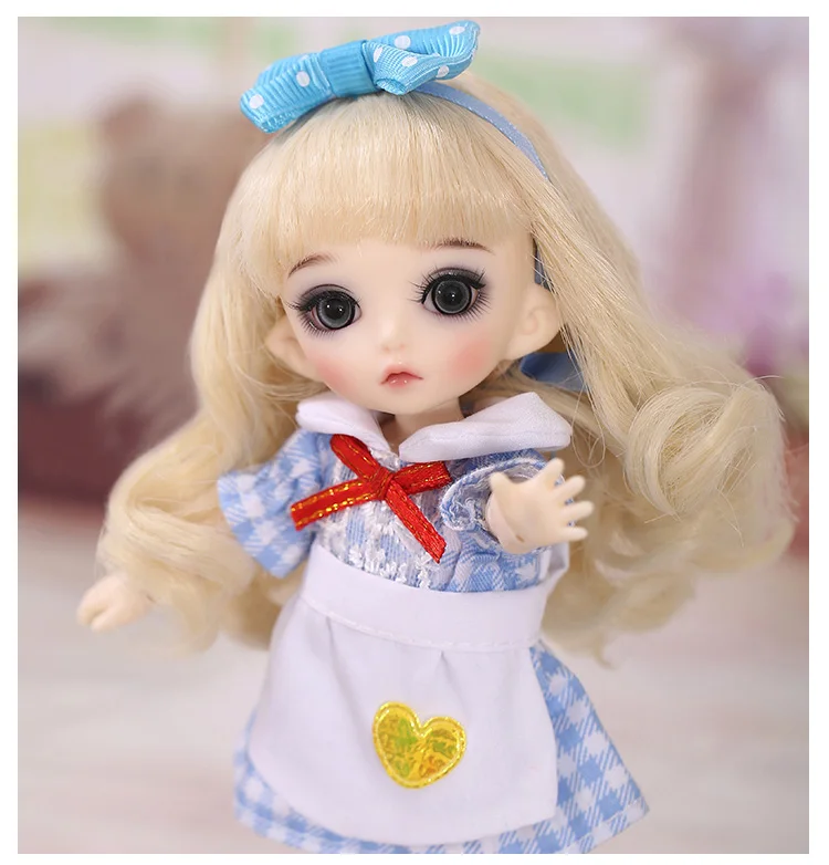 BJD SD кукольная одежда 1/8 Sdcustom-made клетчатая юбка принцессы стиль для лати йосд тела YF8 до 6 кукла аксессуары