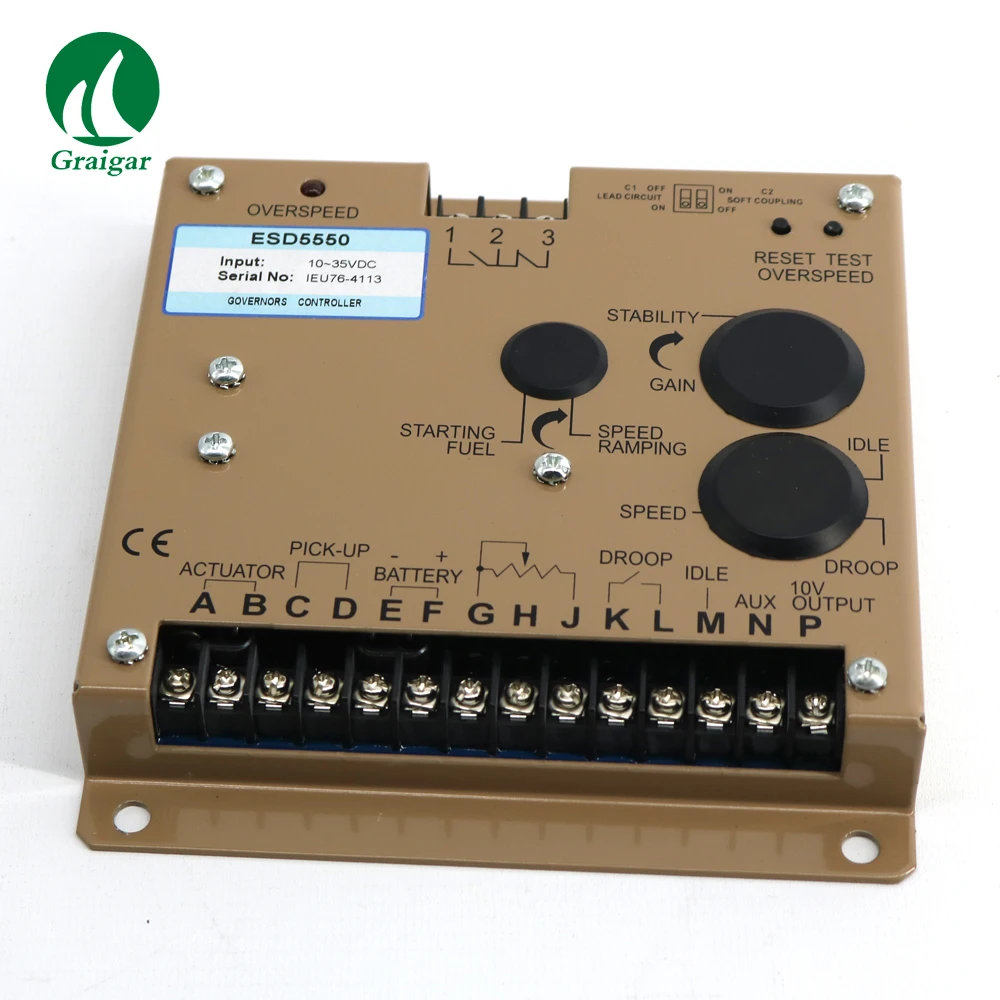 Новый блок управления скоростью генератора ESD5550 12/24 стандартных систем |