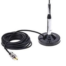 Новая Мобильная Автомобильная Радио Антенна NL-770S PL259 male UHF VHF Двухдиапазонная 144/430MHz мобильная антенна 445 мм 150 Вт Apr23 Прямая поставка