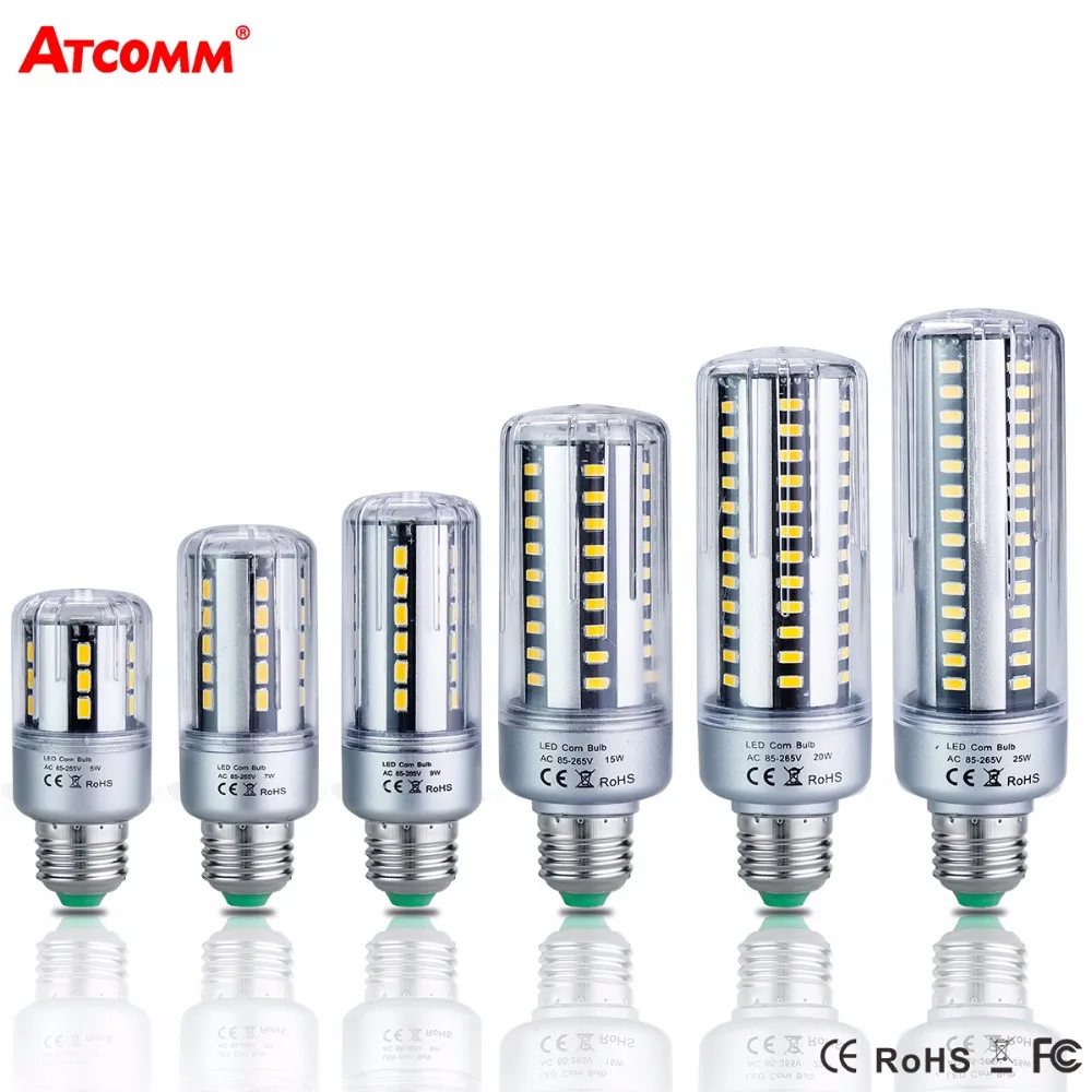 E14 E27 LED Diode Lamp 85-265V 5W 7W 9W 15W 20W 25W High Lumen No Flicker SMD 5736 Ampoule Led E27 Corn Bulb
E14 E27 LED Diode Lamp 85-265V 5W 7W 9W 15W 20W 25W High Lumen No Flicker SMD 5736 Ampoule Led E27 Corn Bulb