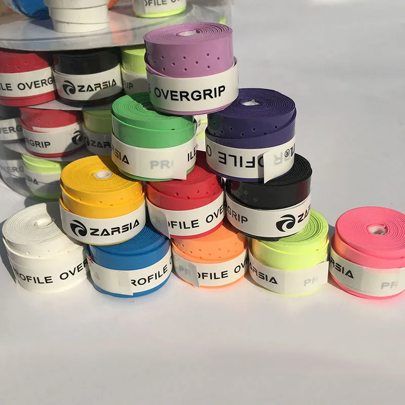 (60 шт./лот) бренд ZARSIA ProFile Tacky Feel овергрипы для теннисной ракетки рукоятка