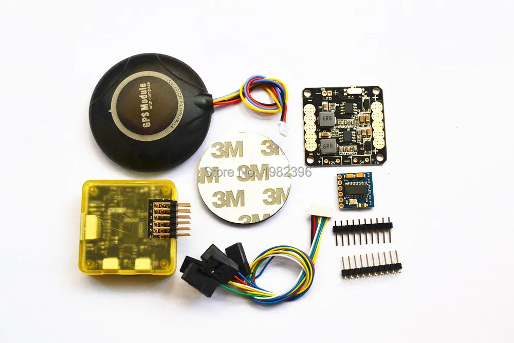 NEO-7M NEO 7M GPS с компасом + Контроллер полета CC3D Evo 5 В 12 распределительная плата MINI OSD |