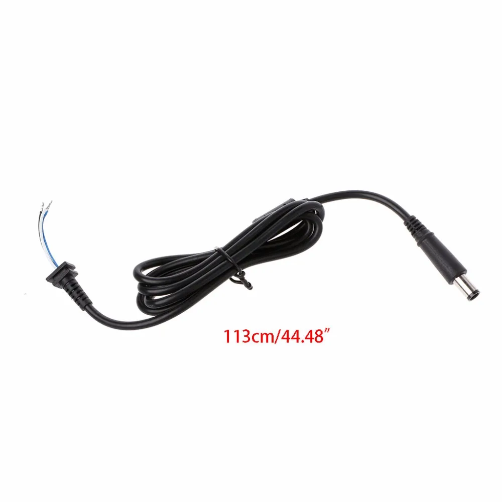 7.4x5.0mm DC Tip Plug Round Connector Laptop Power Cable For HP / Dell Notebook