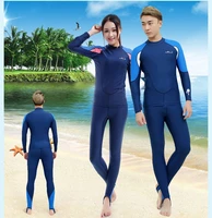male diving suit long sleeve surfing beach wear full body swimwear for women fishing clothing sport jellyfish two piece wetsuits