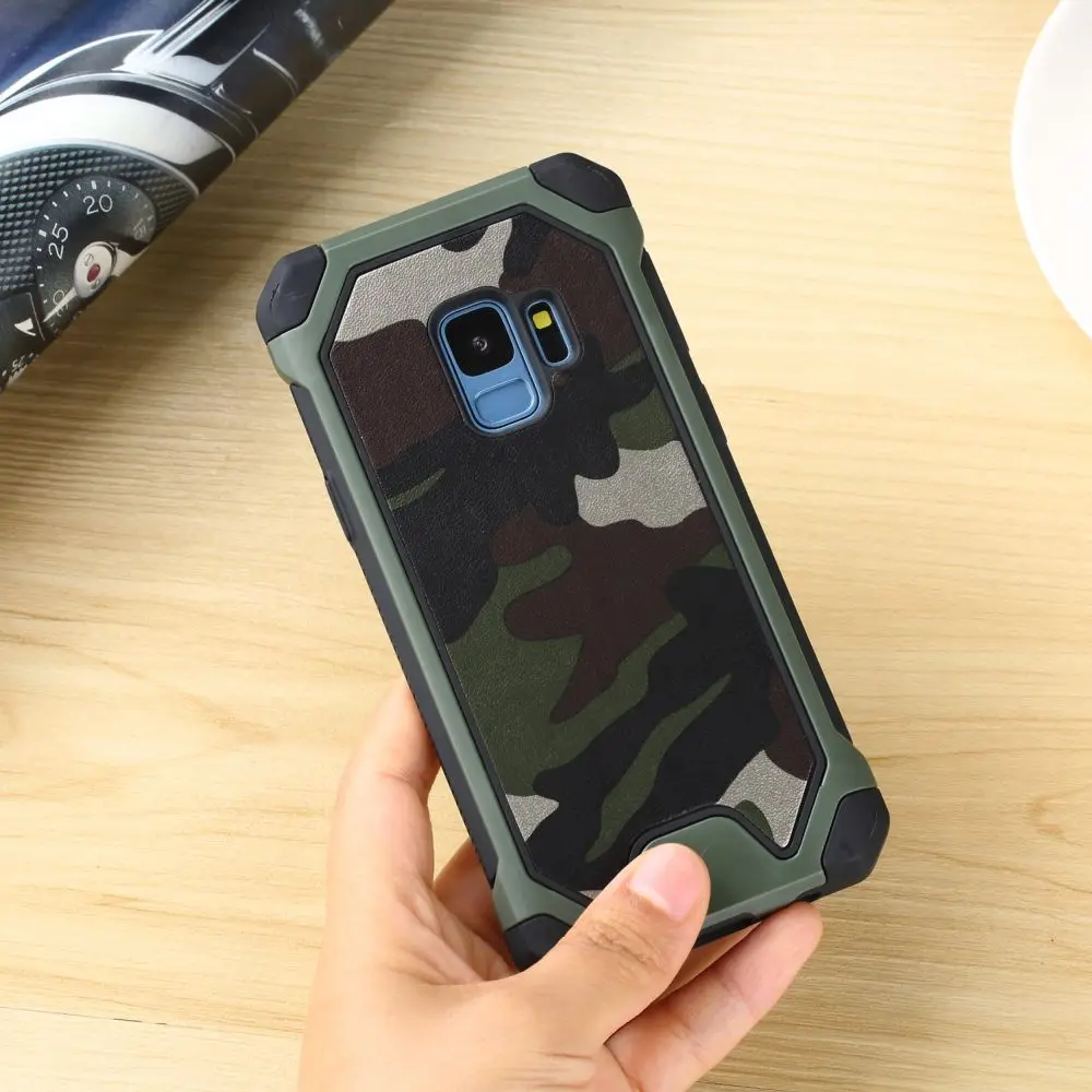 L-FADNUT камуфляжный чехол для телефона Samsung Note8 Note9 S10 S9 S8 Plus S6 S7 edge с высоким защитным