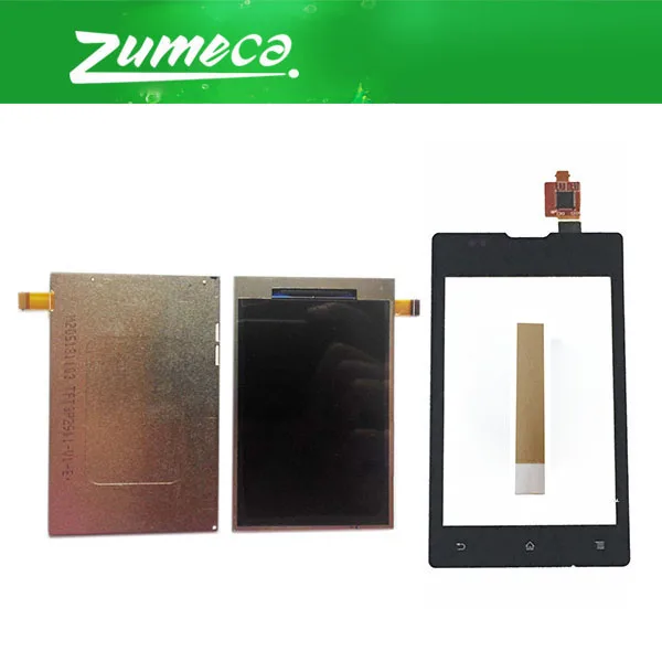 ЖК дисплей и дигитайзер сенсорного экрана для Sony Xperia E Dual C1505 C1504 C1604 C1605 черный