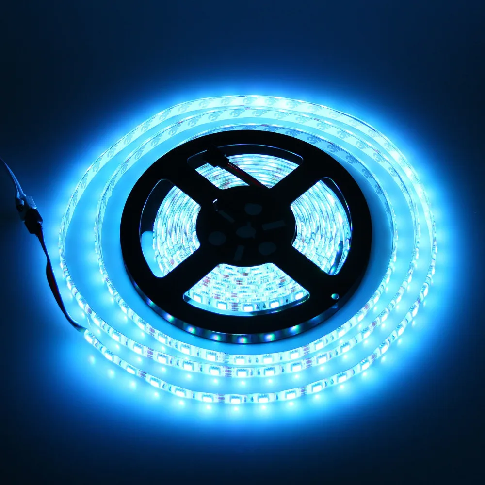 5 м 14,4 Вт/м SMD5050 300 светодиодный RGB гибкий неводонепроницаемый светодиодный светильник с ИК-пультом дистанционного управления для дома, вечерние, декоративный светильник s