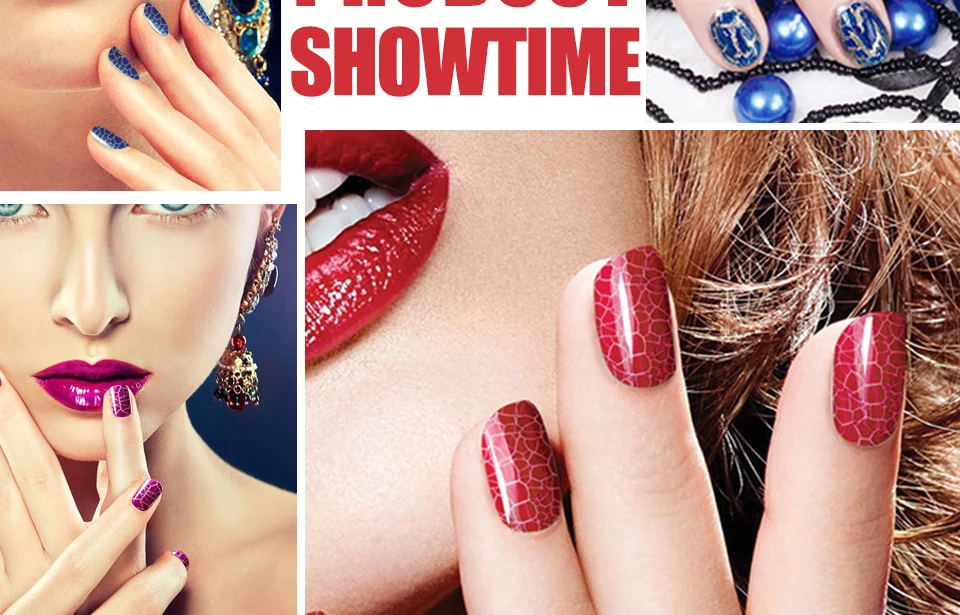 Paraness Fashion Lucky Soak Off 3D Гель-лак для дизайна ногтей ноготь с эффектом трещин лак Crackle UV Гель-лак 8 мл 12 цветов нужна Светодиодная лампа для ногтей