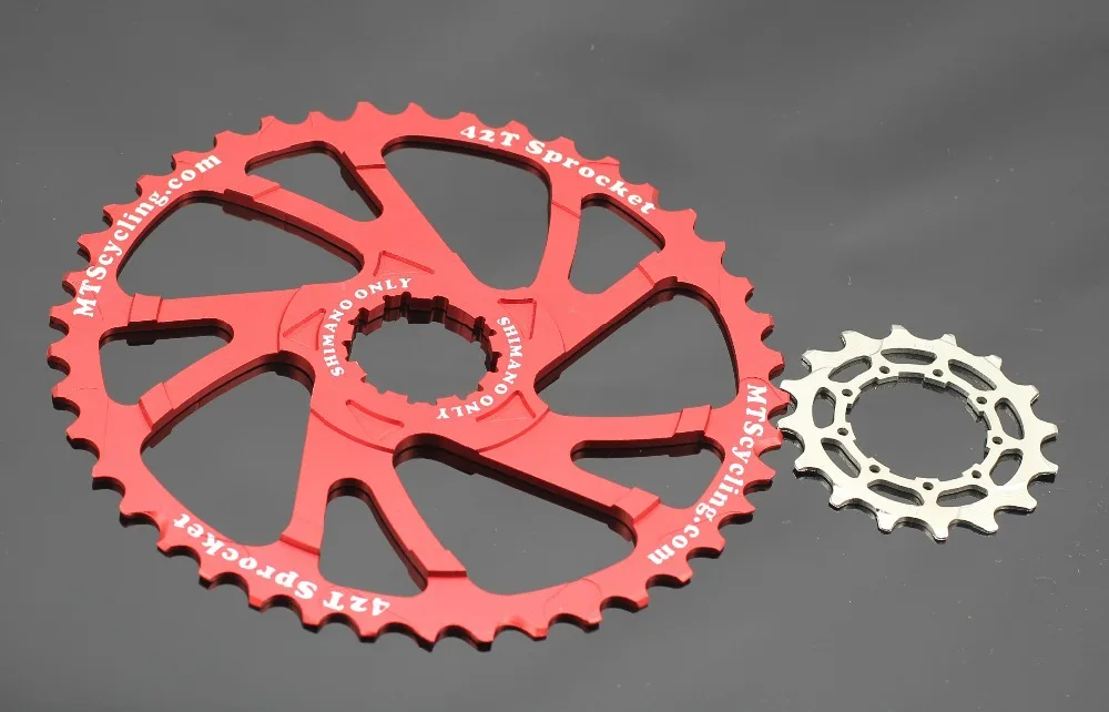 42 тонны + 16 AL6061 зубчатая шестерня Sram PG1030 PG1050 PG1070 11 36 ленты (специальный продукт)|gear